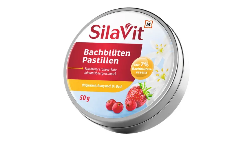 SilaVit Bachblüten Pastillen Original 50 g