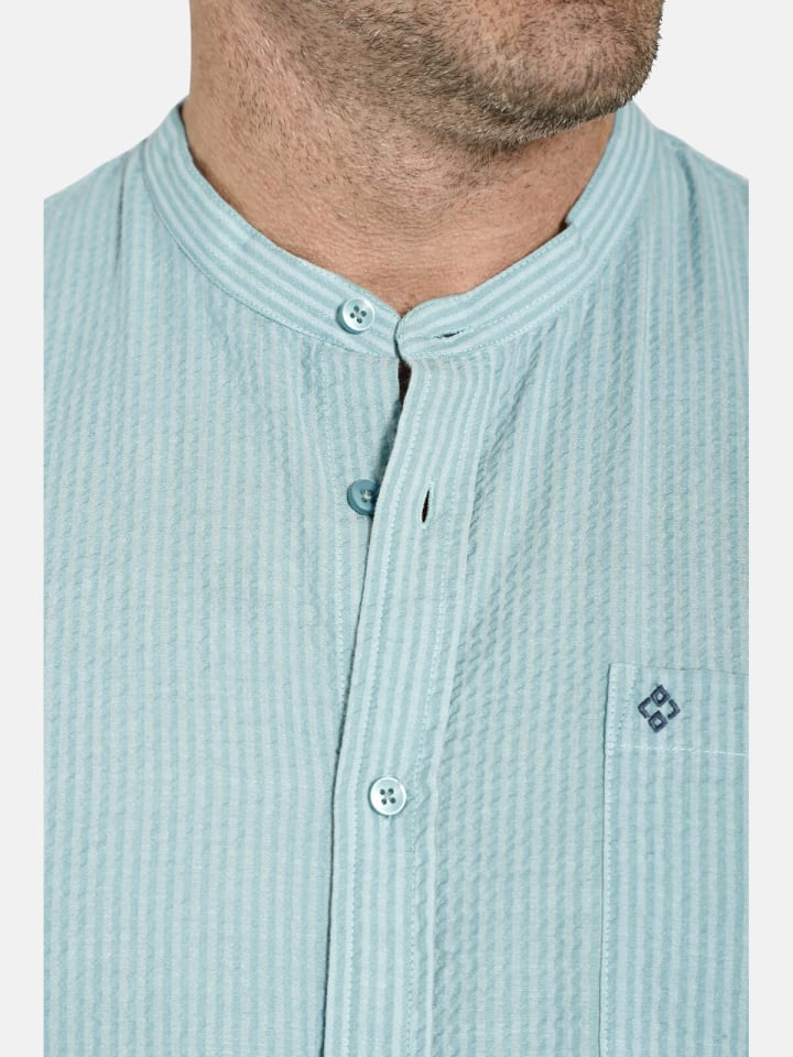 Charles Colby Doppelpack Hemd DUKE CARREY in blau grün günstig kaufen