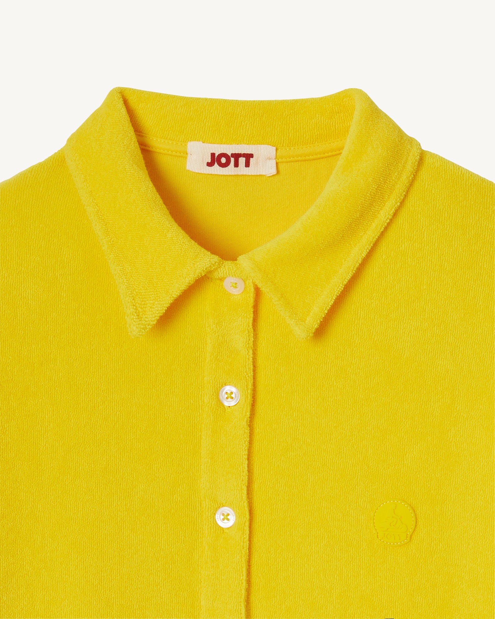 Chemise courte éponge Citron Nova