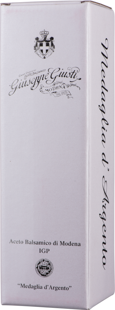 Giuseppe Giusti Aceto Balsamico di Modena Medaglia d’Argento 0,25 Liter im Geschenkkarton