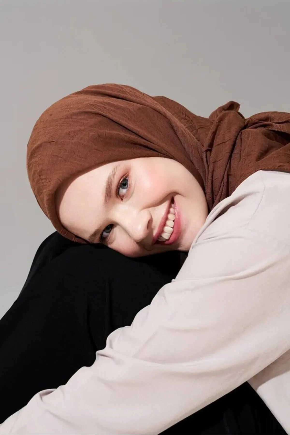 SOYTEMİZ  Hijab Damen Bio-Bambusschal Schal Acıkahve