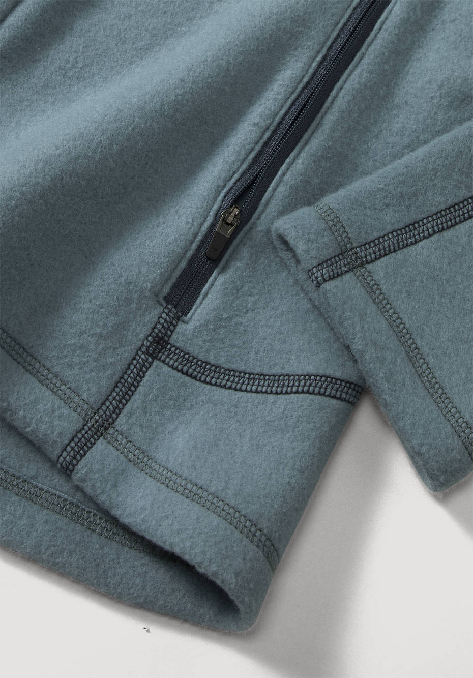 Softfleece-Jacke aus reiner Bio-Baumwolle