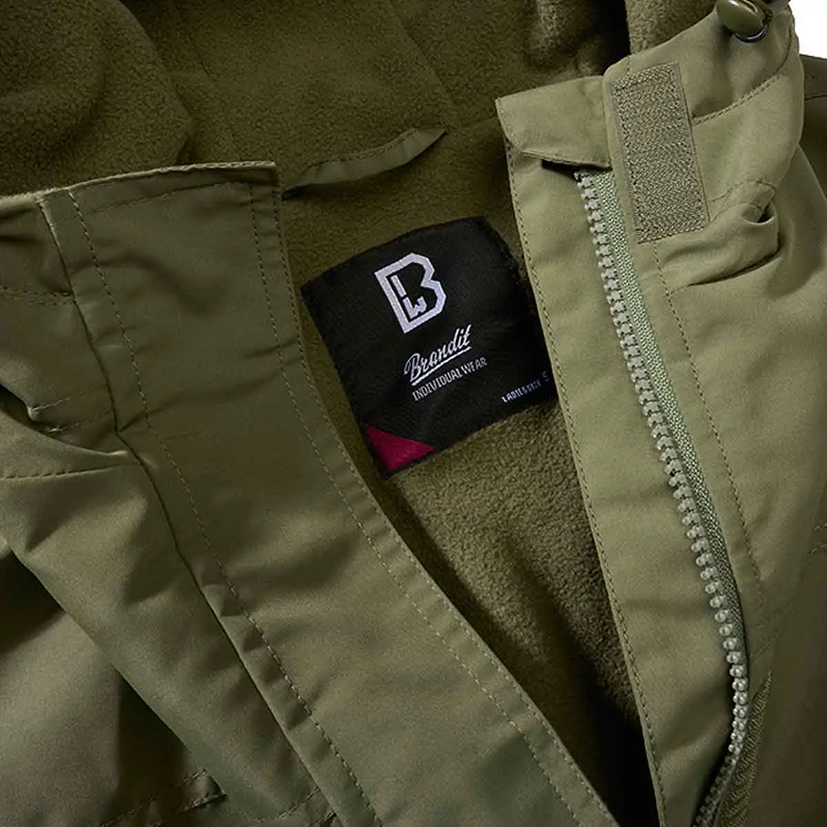 Ladies Windbreaker Frontzip oliv