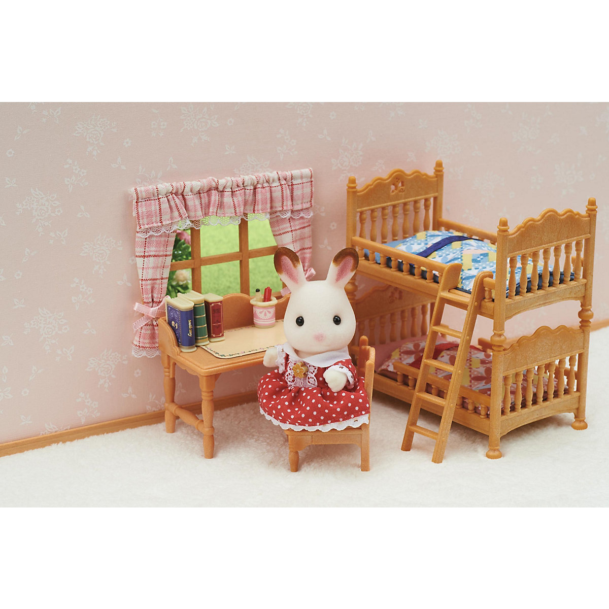 Sylvanian Families Landhaus Kinderzimmer mit Stockbett