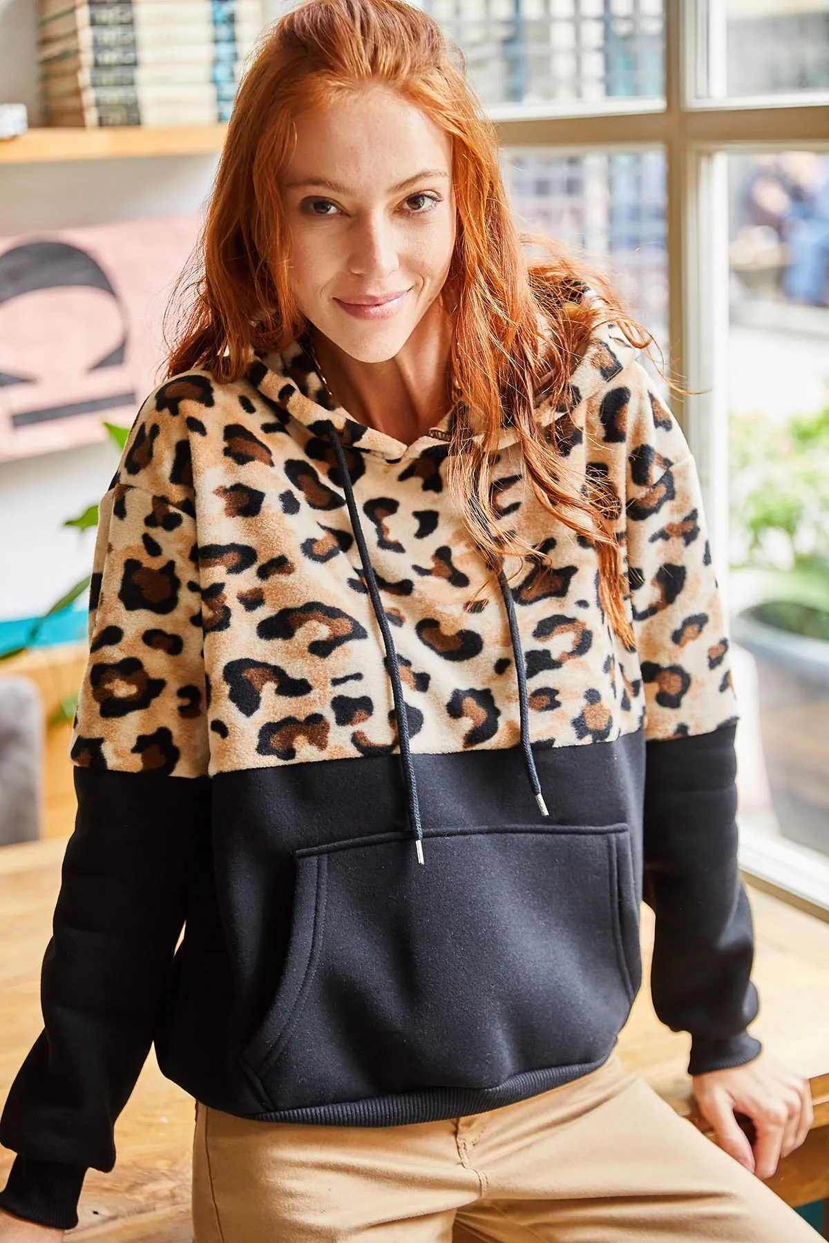 Olalook  Sweatshirt - Mehrfarbig - Oversized