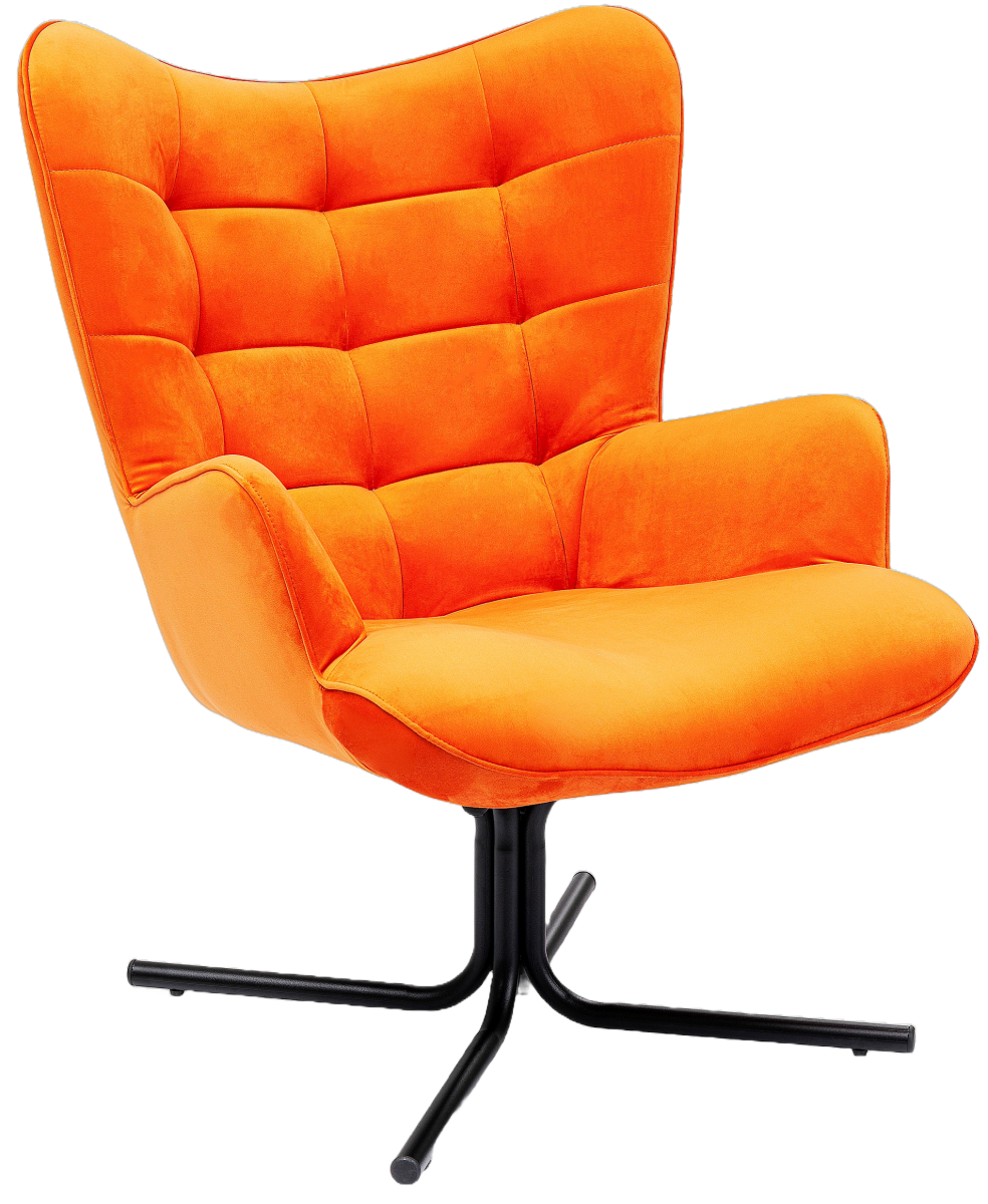 KARE Drehsessel Oscar Orange