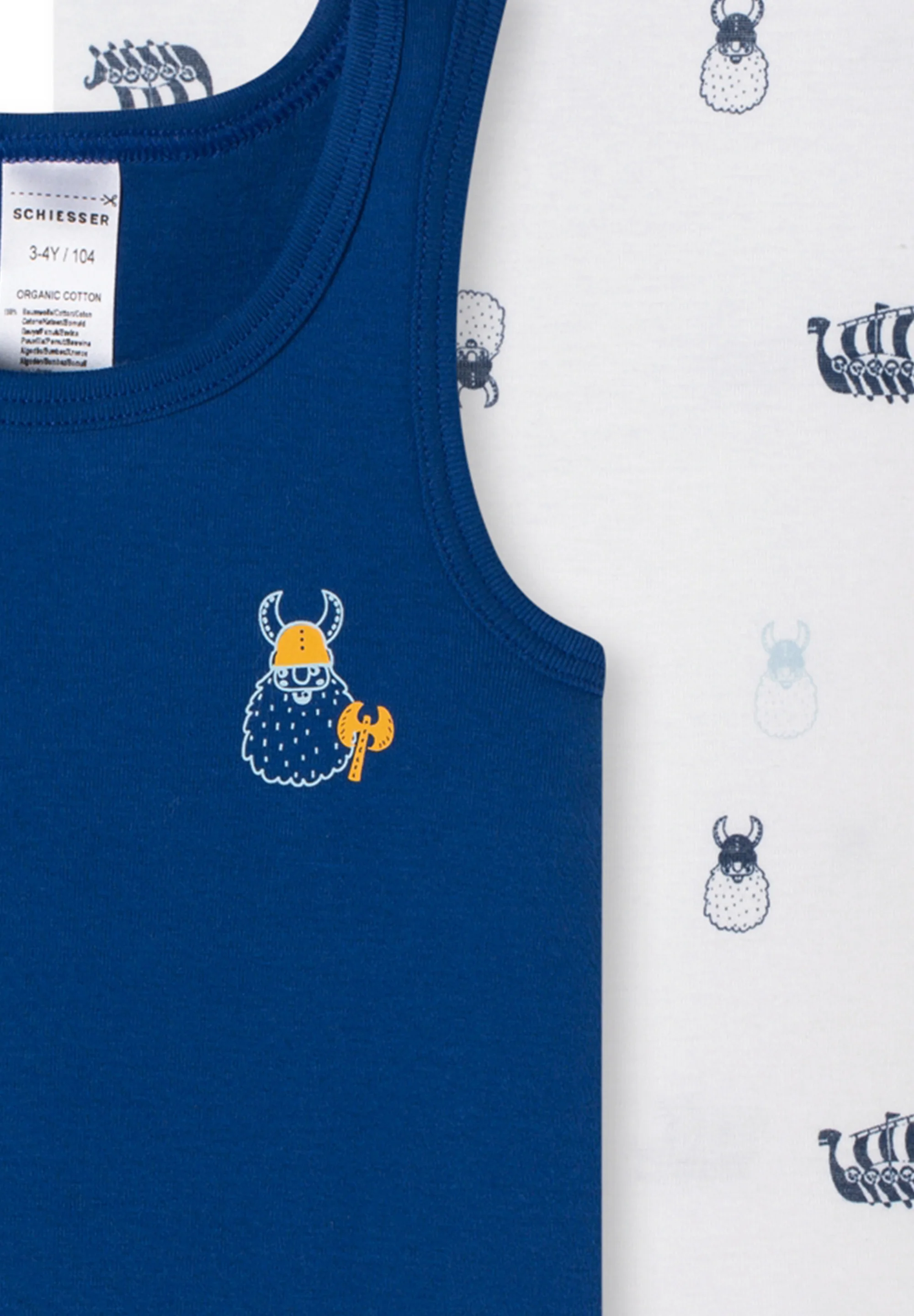 Schiesser 4ER PACK - Camiseta interior