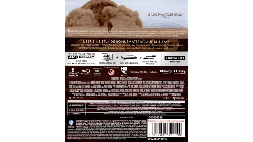 Dune  (+ Blu-ray 2D)