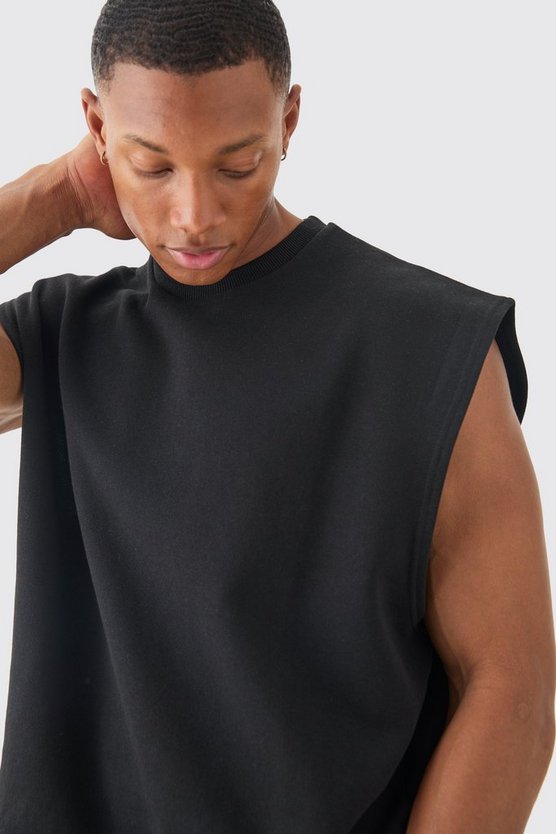 Kastiger Oversize Jersey-Tanktop