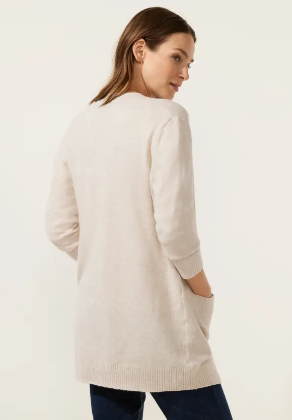 Street One Cosy Melange Strickjacke