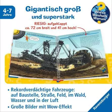 Ravensburger Wieso? Weshalb? Warum?, Band 6: Wir entdecken die Riesenfahrzeuge