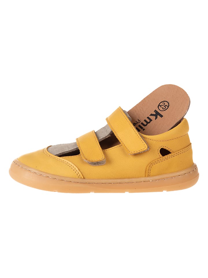 kmins Leder-Barfußschuhe in Gelb günstig kaufen