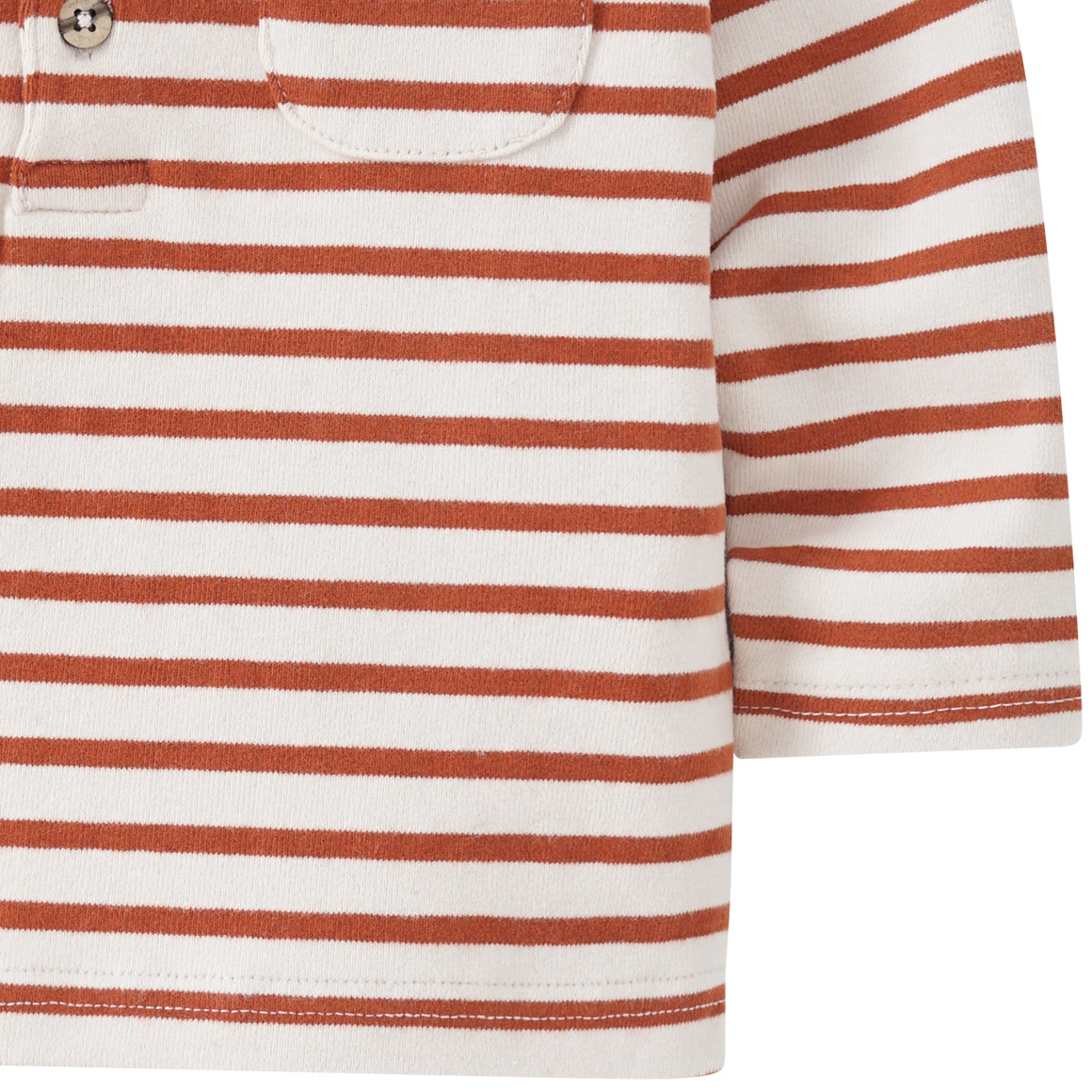 Baby Langarmshirt geringelt
