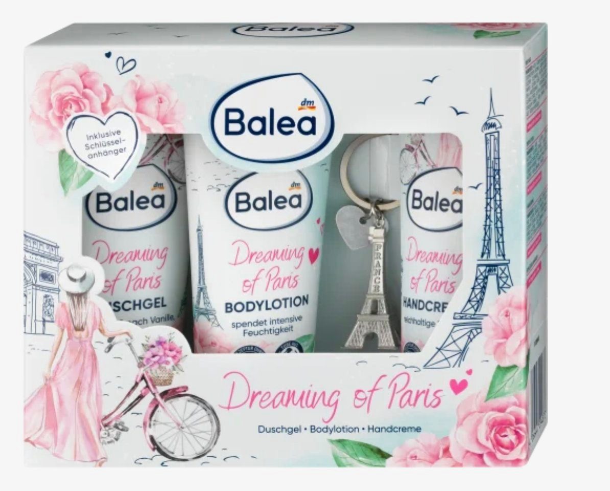 Balea Pflege-Geschenkset Geschenkset Paris 4tlg., 1 St, 4-tlg.