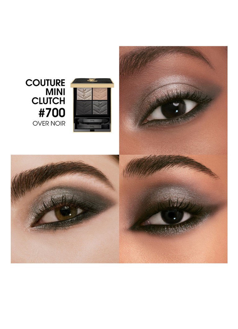Geantă cosmetică mini Yves Saint Laurent Haute Couture – Paletă de farduri de pleoape de dimensiuni de călătorie