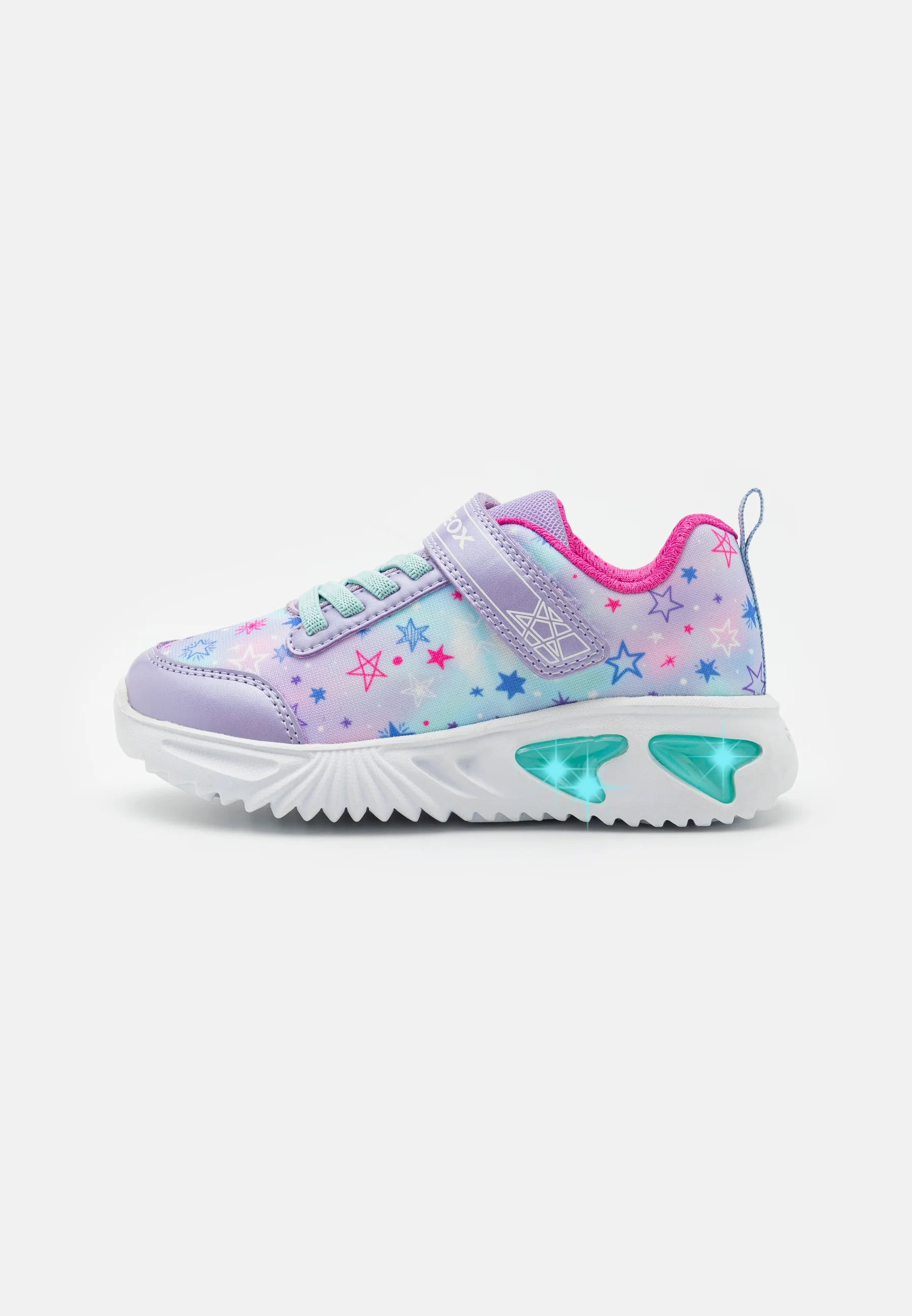 Geox ASSISTER GIRL LIGHTS - Zapatillas bajas