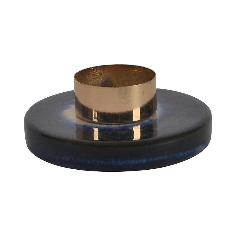 Home Telysholder 9,7x4 cm reaktiv glasur