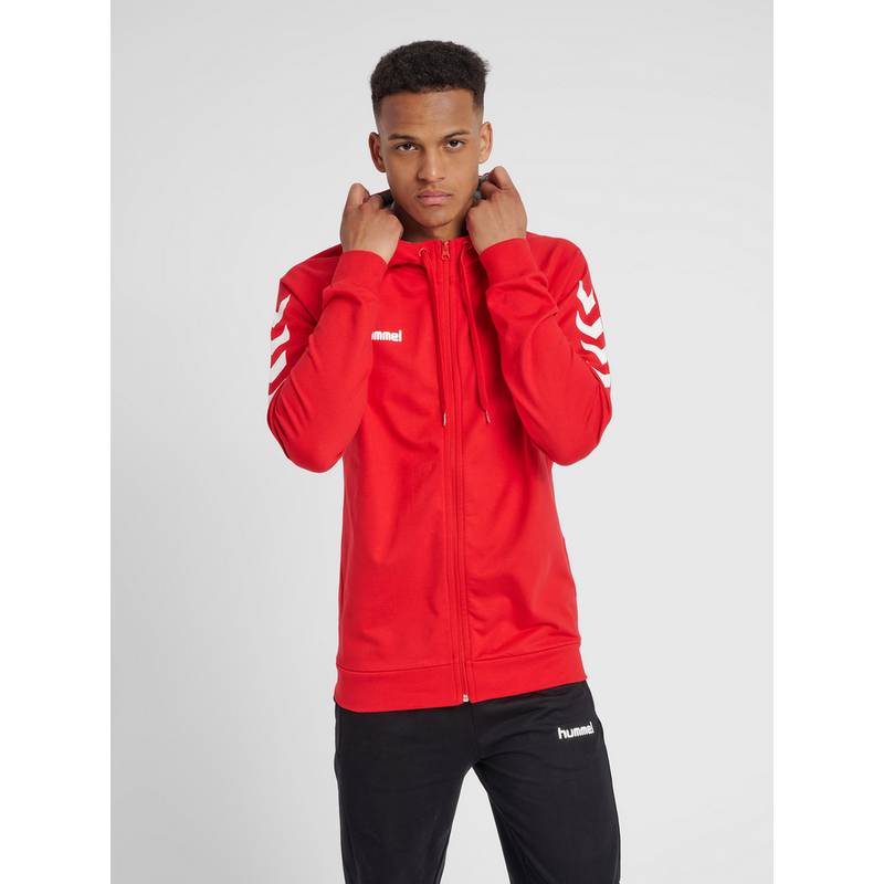hummel HMLGO COTTON ZIP HOODIE Sweatshirt Herren