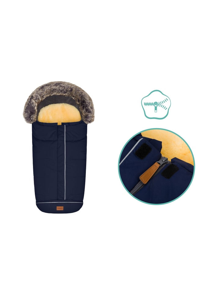 fillikid Winterfußsack Mavensi Exklusiv in Navy günstig kaufen onesize
