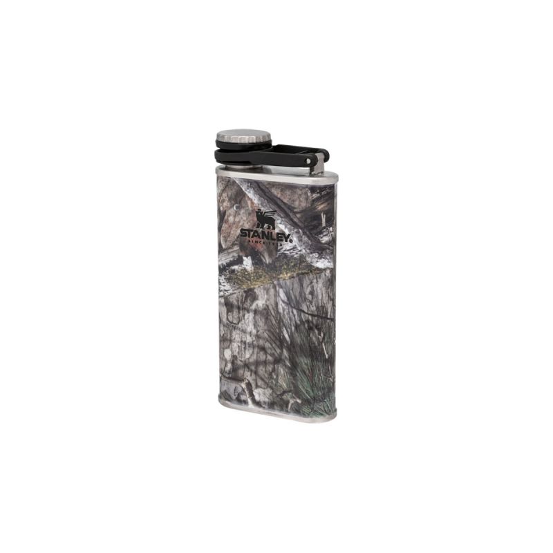 Taschenflasche, Stanley Classic Easy-Fill Wide Mouth Flask 8oz \/ 230ml Country DNA Mossy Oak