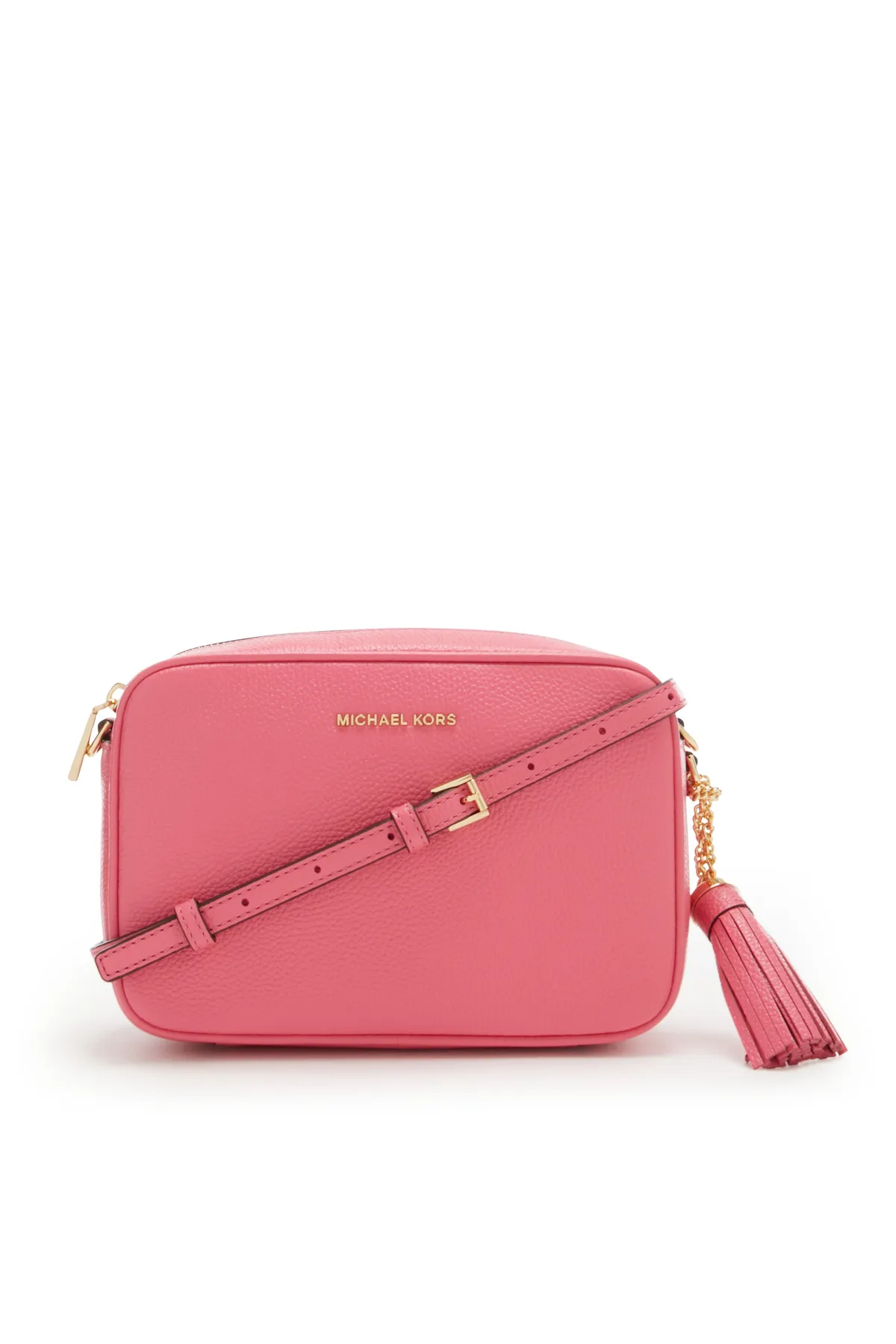 Michael Kors  Michael Kors Jet Set Roze Leren Umhängetasche 32F7GGNM8L-667