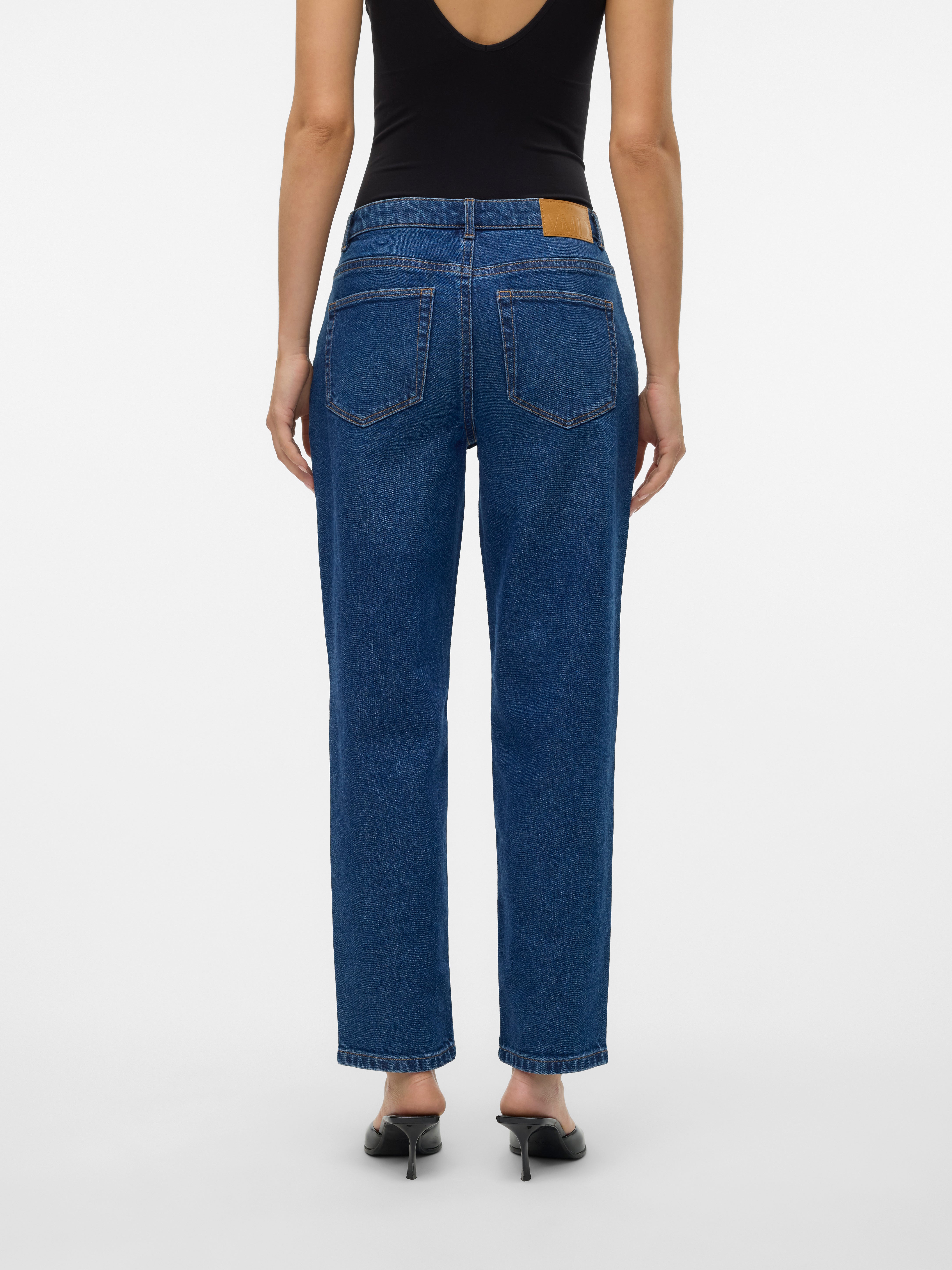 VMKYLA Mid Rise Gerade geschnitten Jeans