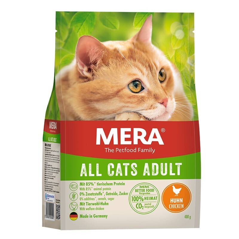 MERA Trockenfutter MERA For all Cats Adult Huhn 400 g