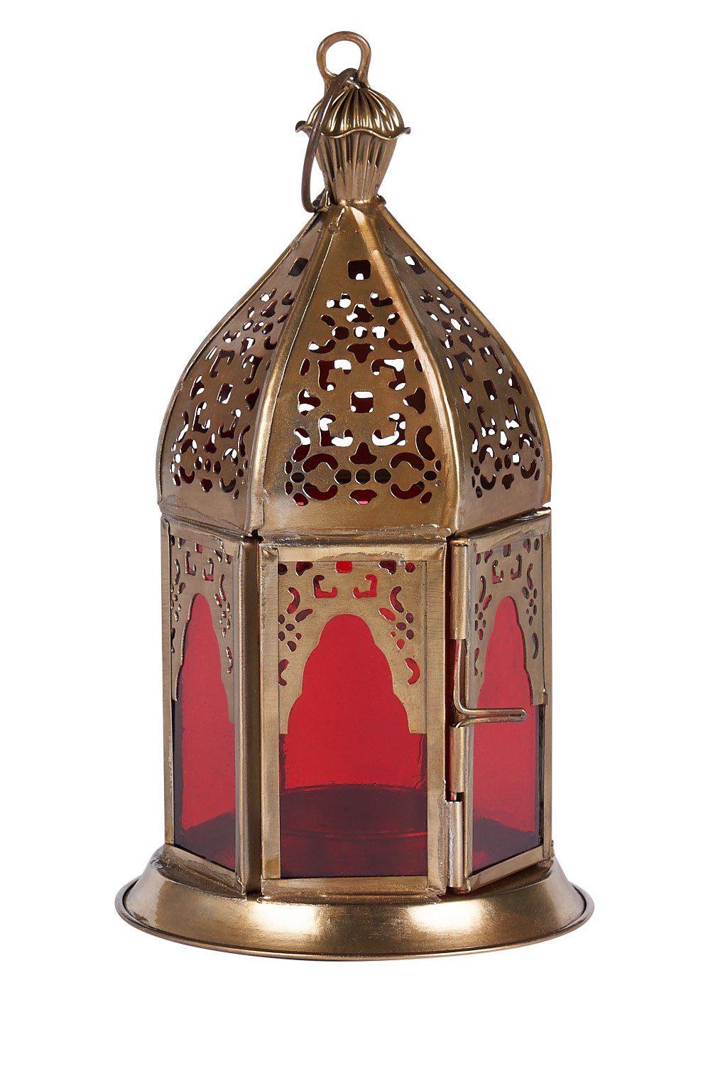 Marrakesch Orient & Mediterran Interior Windlicht 4er SET Orientalisches Windlicht Basem bunt, orientalische Laterne (4 St), Handarbeit