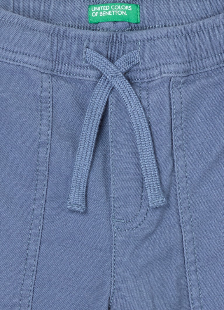Benetton ravne kargo hlače od mješavine liocela
