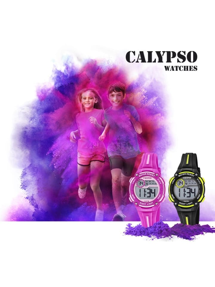 Calypso Digital-Armbanduhr Calypso Digital schwarz mittel (ca. 33mm) günstig kaufen onesize