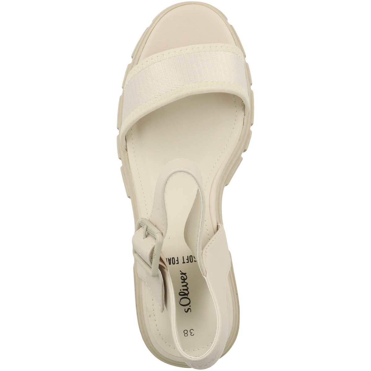 s.Oliver 5-28327-20 Sandaletten creme