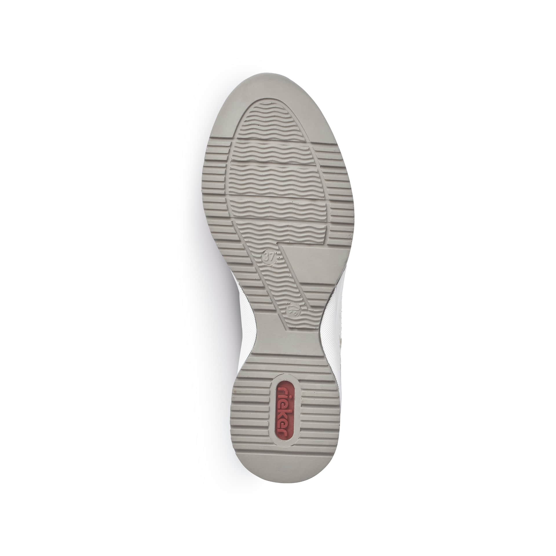 Rieker Damen Sneaker Low schwanenweiss