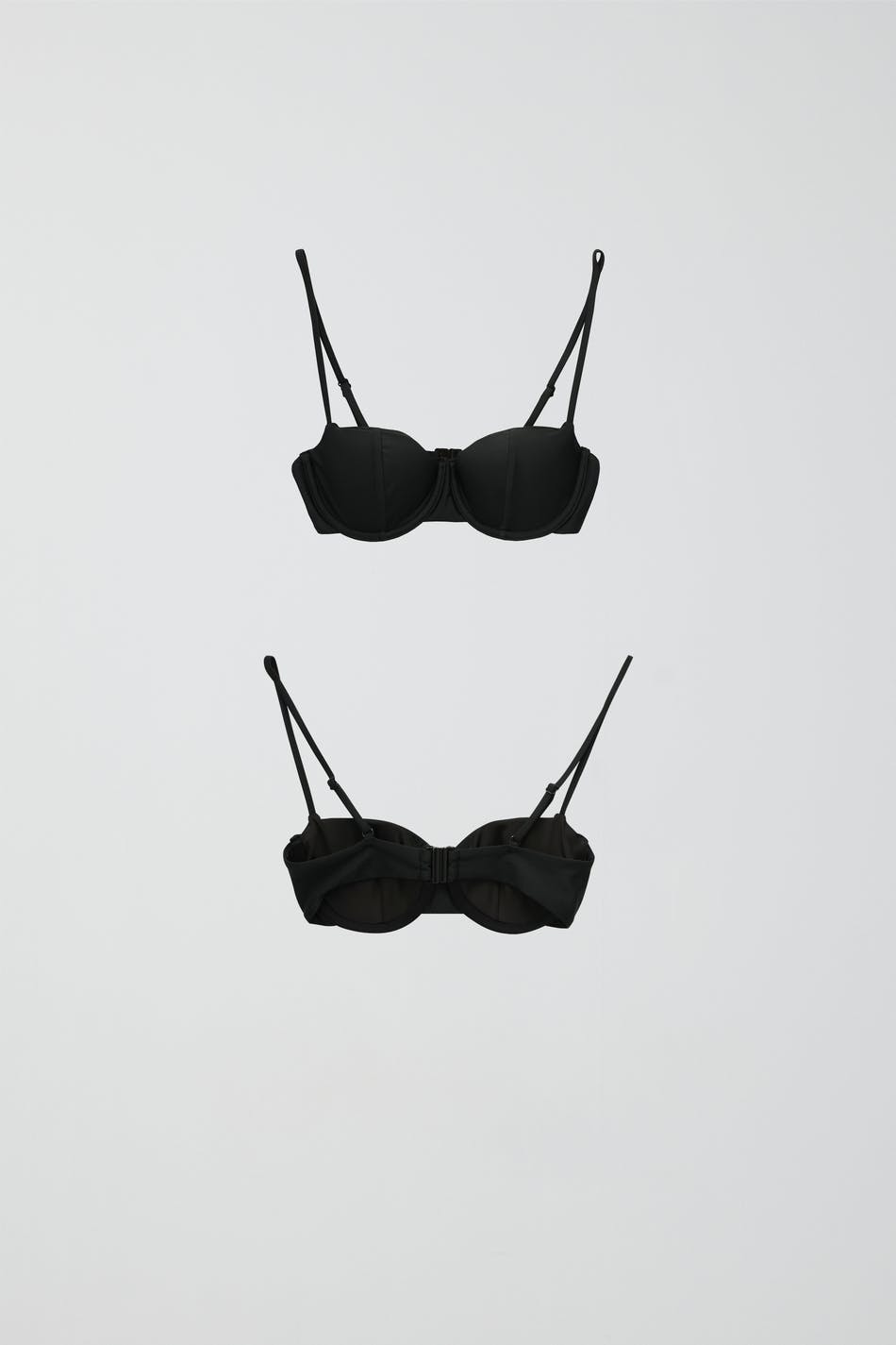 Semi shine strap bikini bra