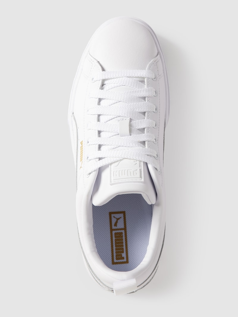 Sneaker mit Plateau-Sohle Modell 'Mayze' in weiß