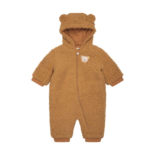 Einteiler Fleece, braun