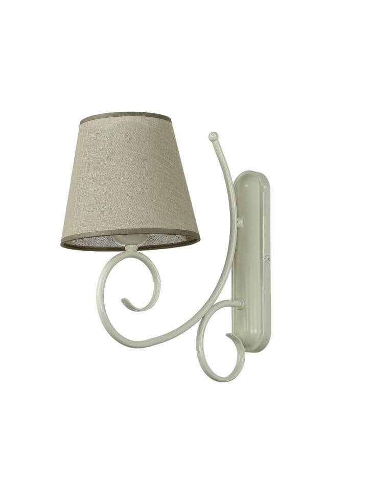 Licht-Erlebnisse Wandlampe in Weiß Beige günstig kaufen onesize