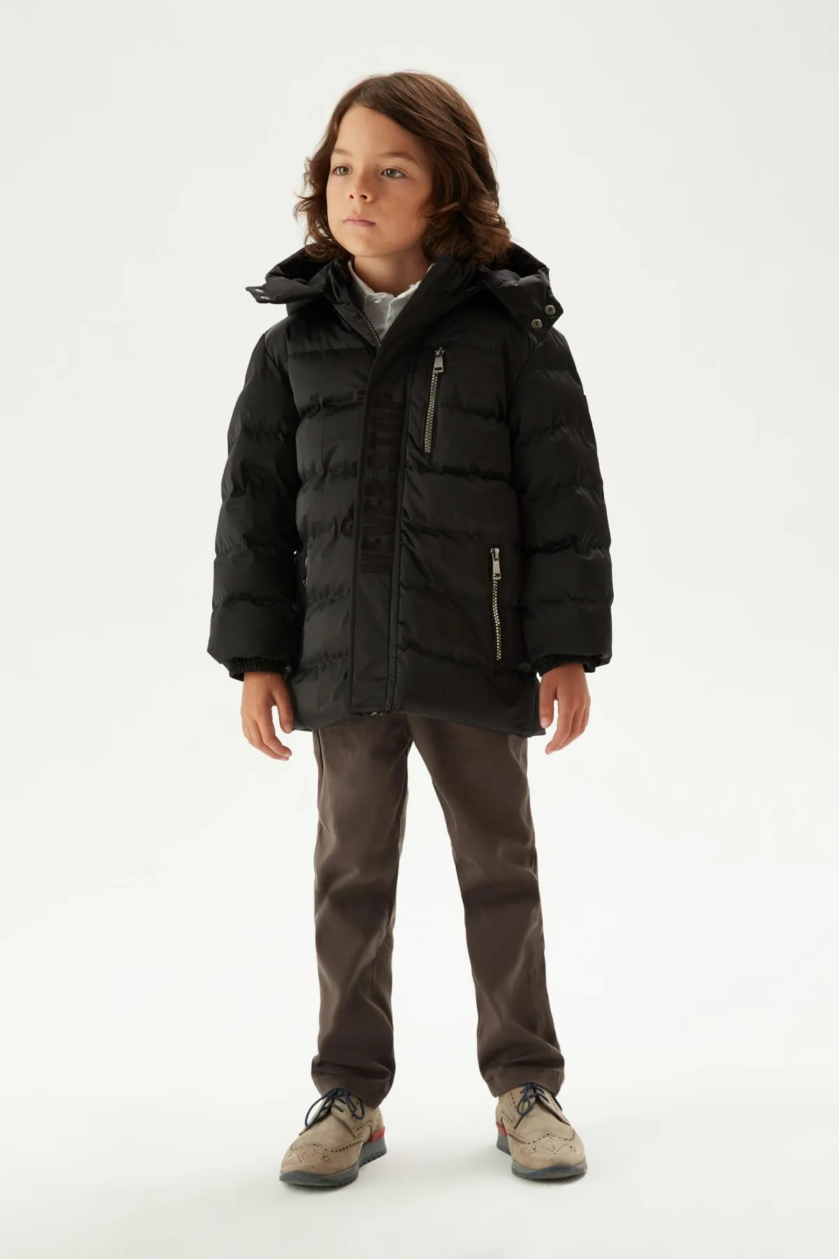 Nebbati  Winterjacke - Schwarz - Puffer