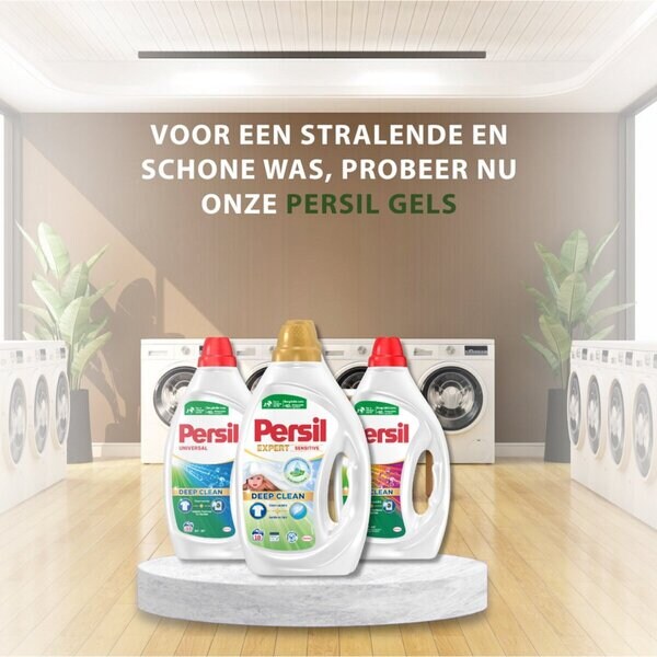 Persil Expert Sensitive folyékony mosószer 810ml, 18 mosáshoz