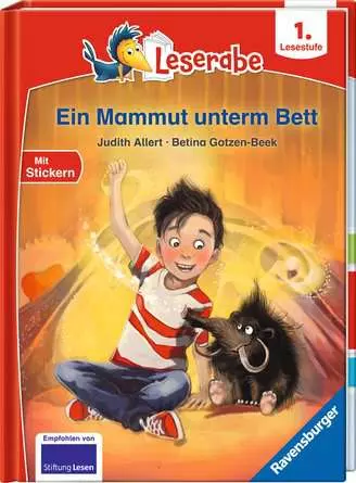Leserabe - 1. Lesestufe: Ein Mammut unterm Bett