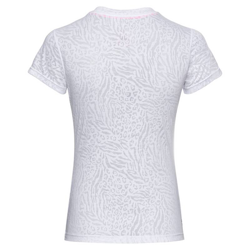 BIDI BADU Anni Burnout Tech Tee Tennisshirt Damen