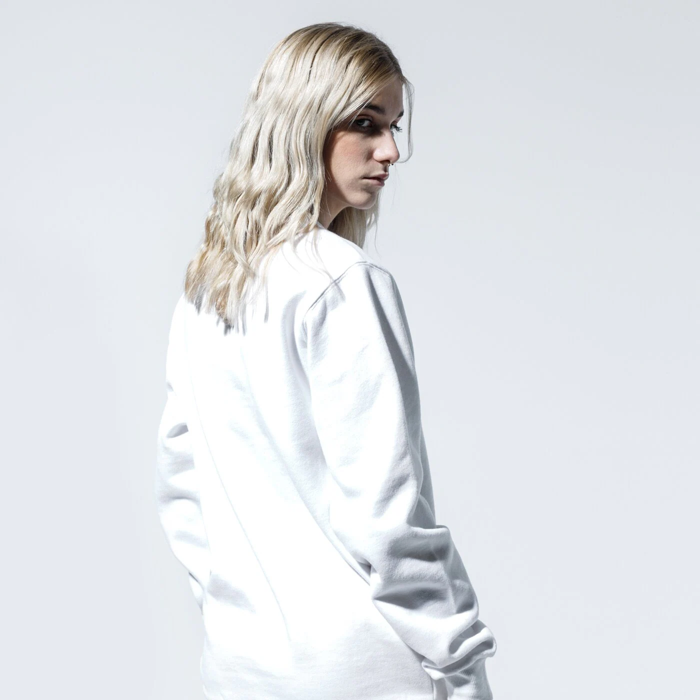 ELLESSE SWEATSHIRT AGATA WHT Weiß