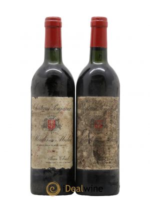 Château Poujeaux  1979 - Lot de 2 Bouteilles