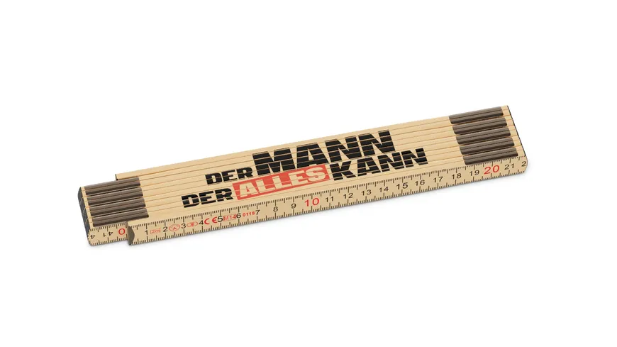 Geschenk für Dich Zollstock Der Mann der alles kann
