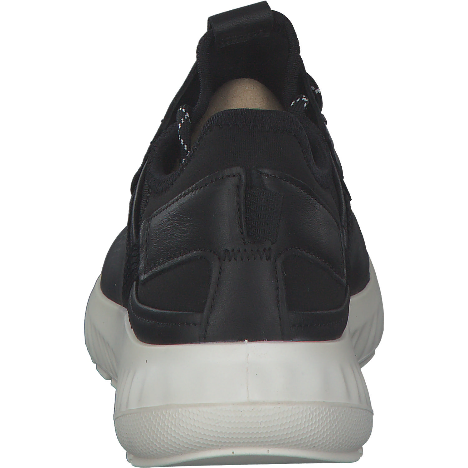 Ecco ATH 834713, Sneakers Low, Damen, Schwarz