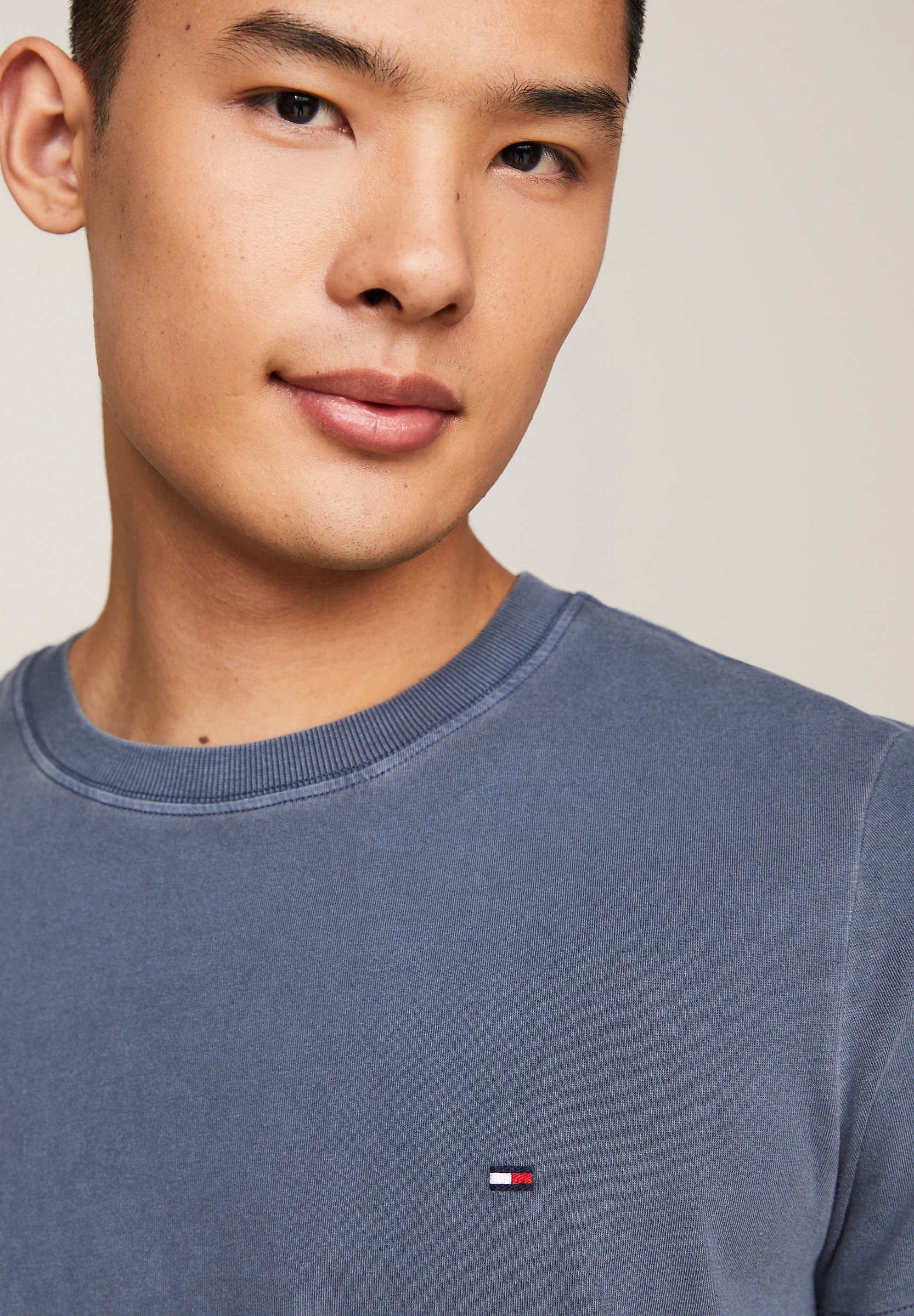 Tommy Hilfiger GARMENT CHEST FLAG - Camiseta básica