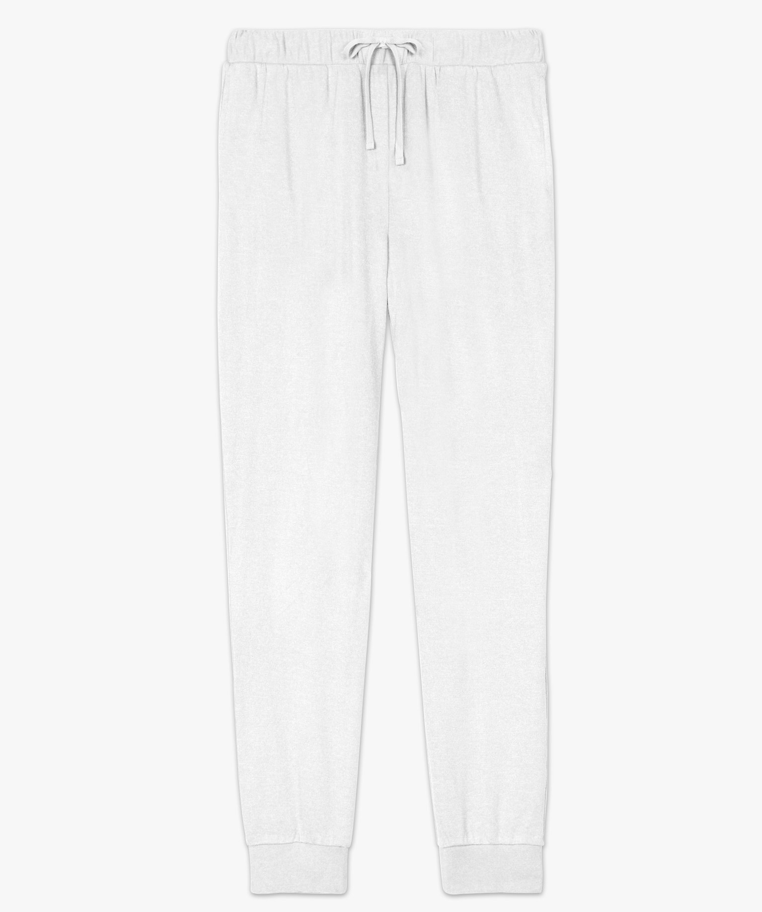 Pantalon de pyjama en maille fine femme gris clair | GEMO