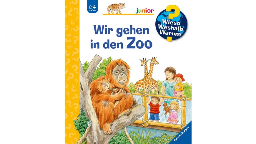 Ravensburger - Wieso? Weshalb? Warum? junior: Wir gehen in den Zoo, Band 30