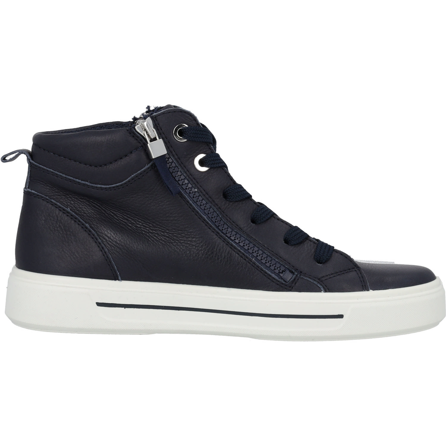 Ara Courtyard 2.0 27404, Sneakers High, Damen, Blau