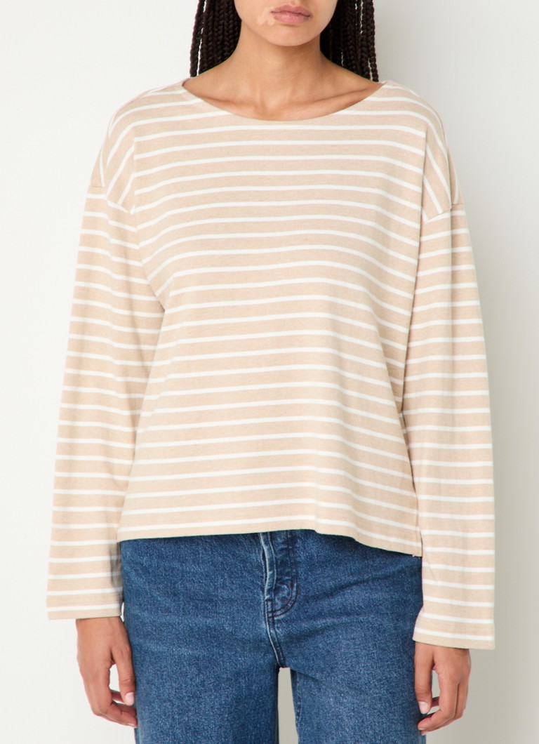 Rails Macy long-sleeved shirt with stripe print