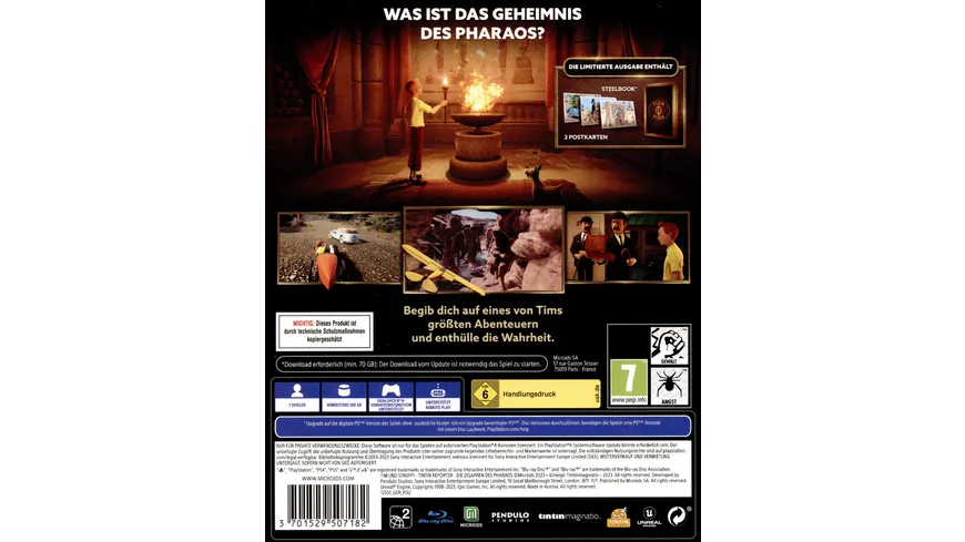 Tim und Struppi - Die Zigarren des Pharao (Limitierte Ausgabe)